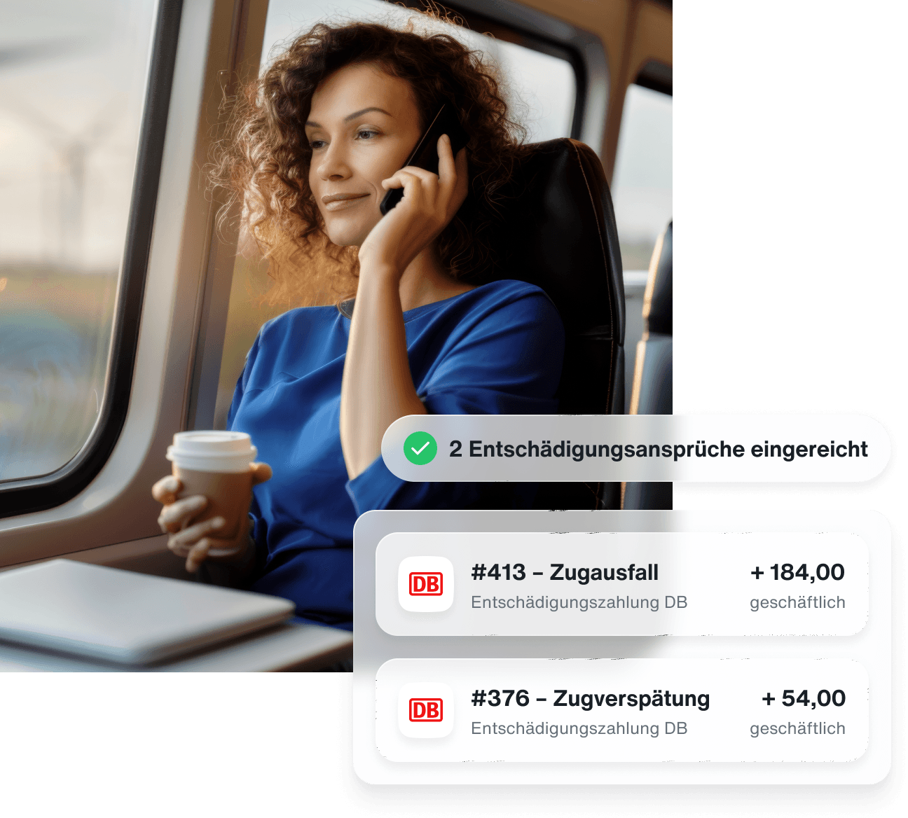 Wir setzen Ihre DB-Fahrgast-rechte durch – automatisiert!